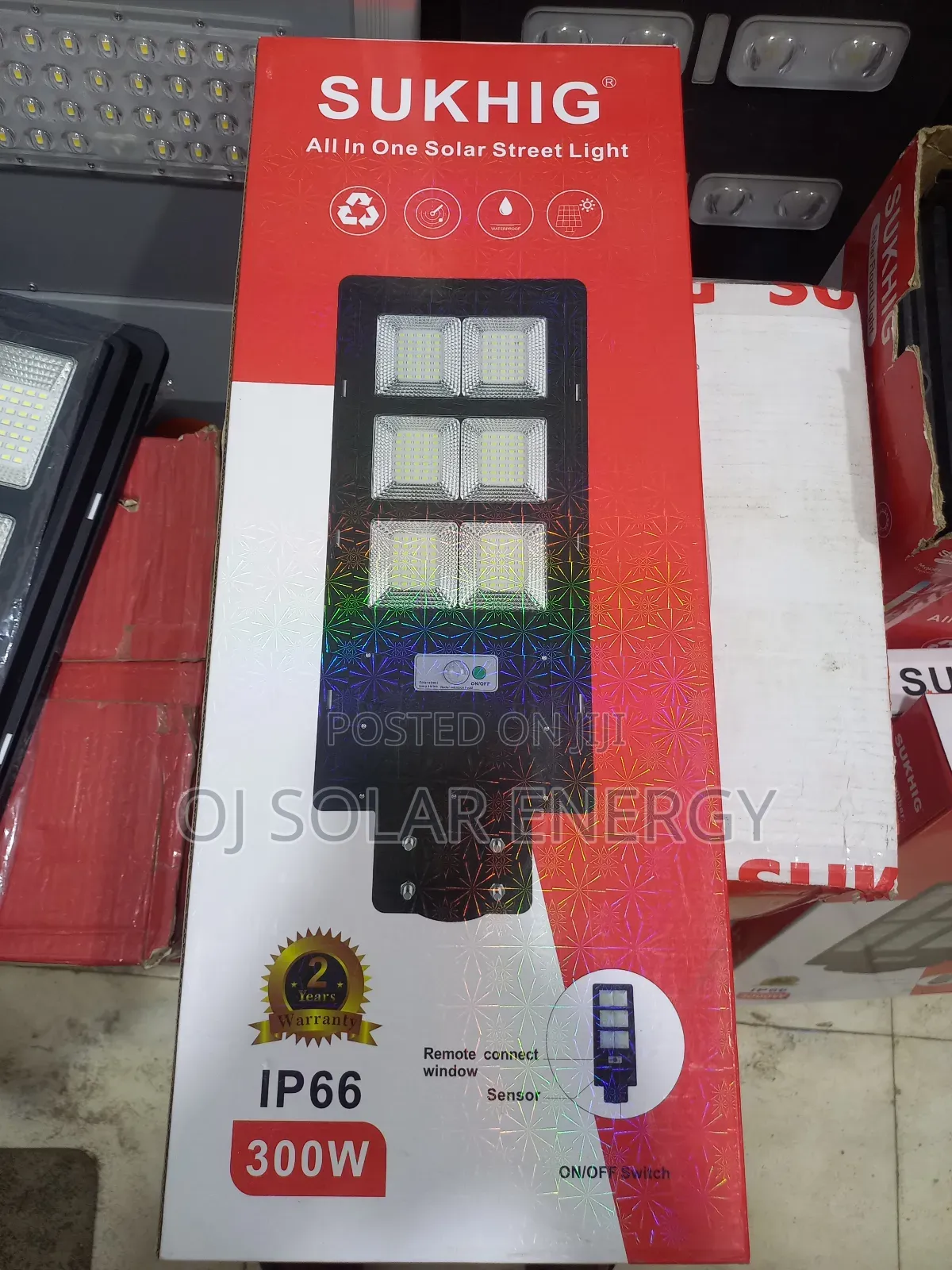 Sukhig 300w Solar Street Light Albin One.