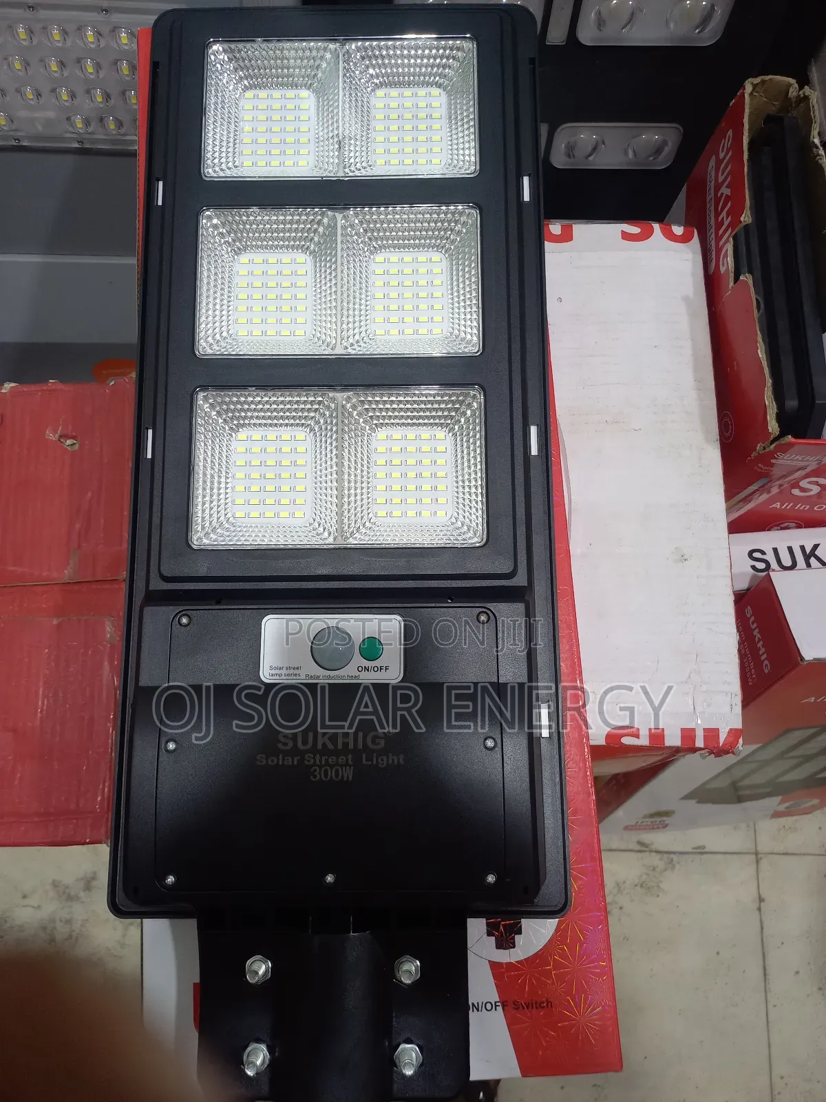 Sukhig 300w Solar Street Light All in One