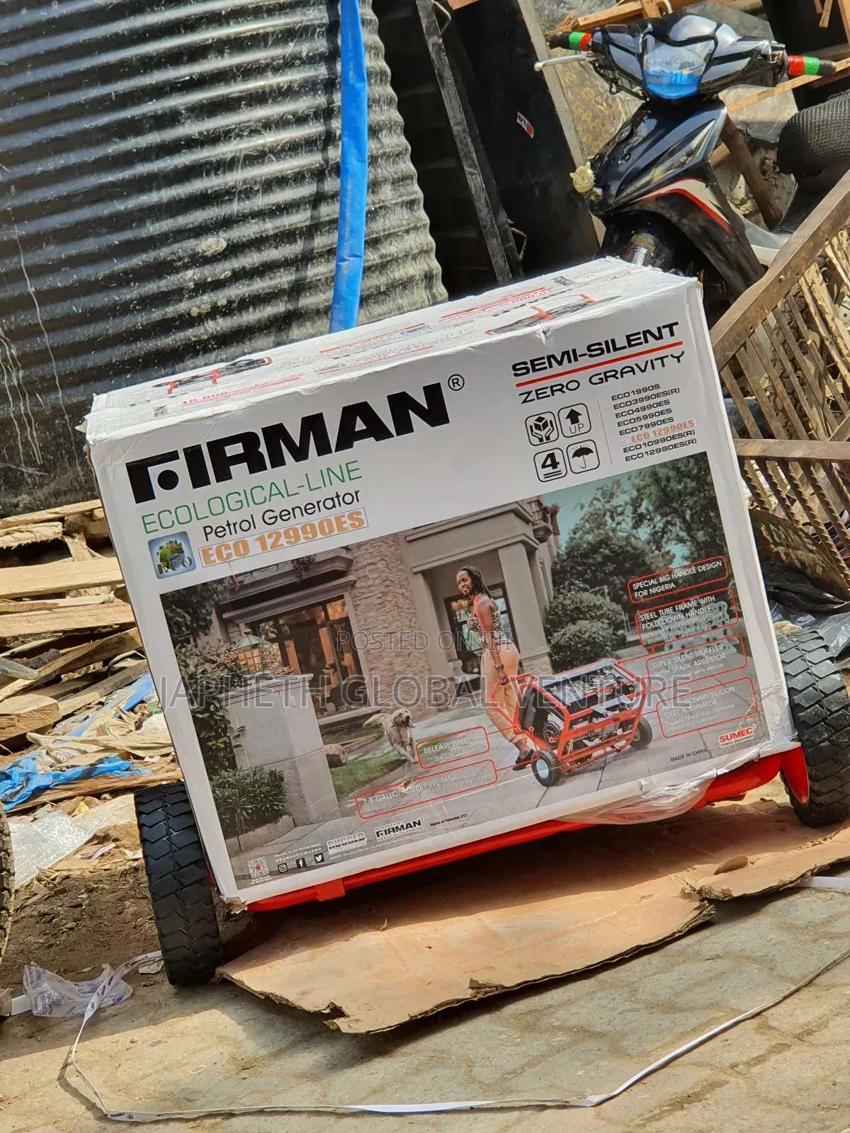 Firman Eco 12990es Semi-Silent Petrol Generator