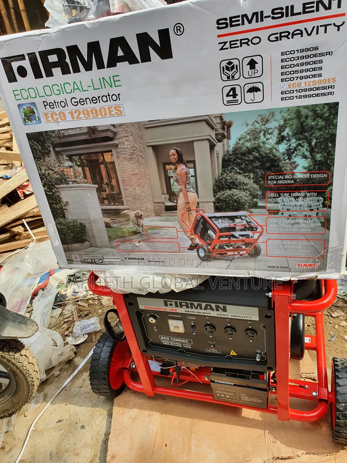 Firman 12990es Ecological Line Generator
Firman Eco12990es