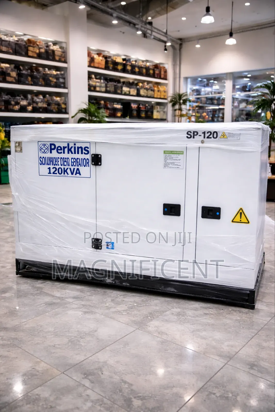 Original Perkins 120kva Generator – Silent Reliable Performance