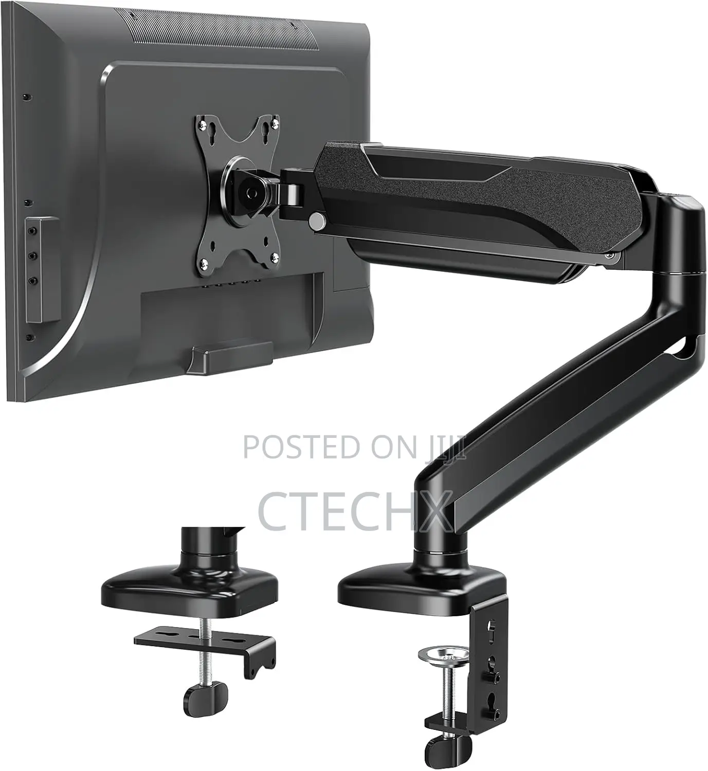 Single Monitor Mount Stand, Adjustable Monitor Arm , 15-34 Inch Screen