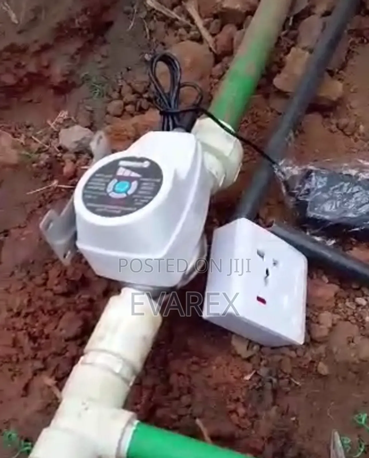 Electric/Solar Automatic Water Booster Pump Ac/Dc