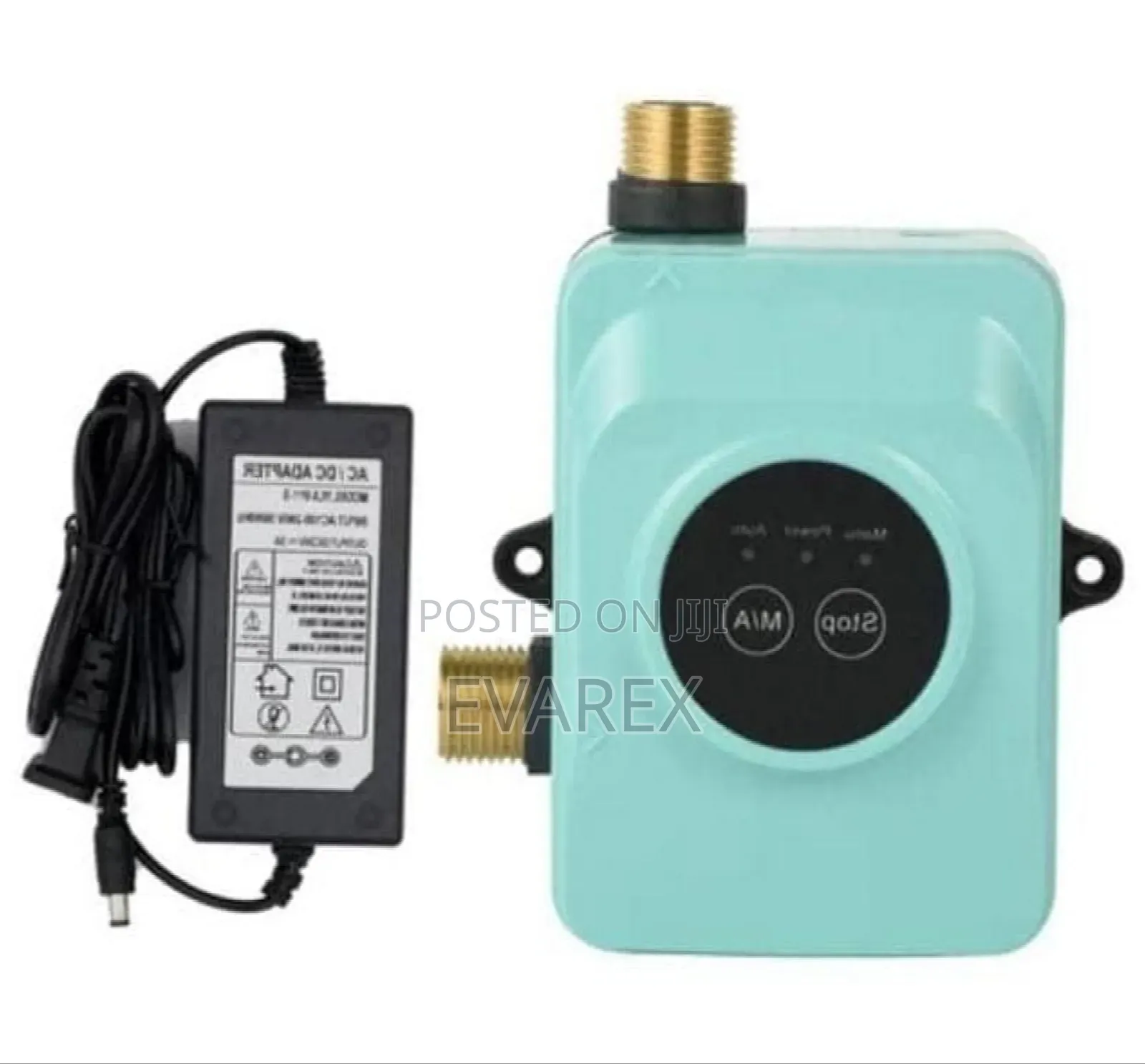 Solar Friendly Water Booster Pump Dc24v. Plastc Green.