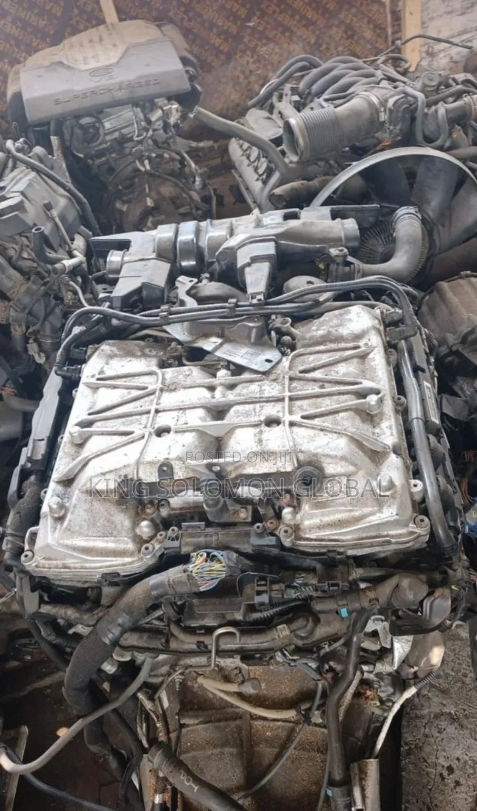 Range Rover Supercharger Engine V8