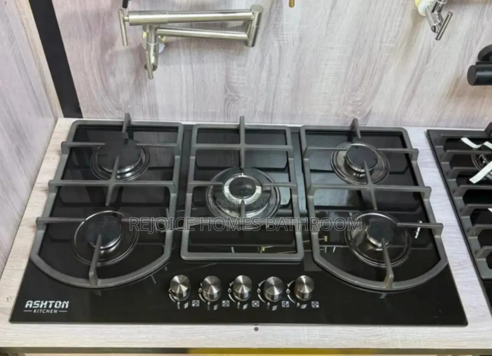 5 Burner Gas Cooker With Battery