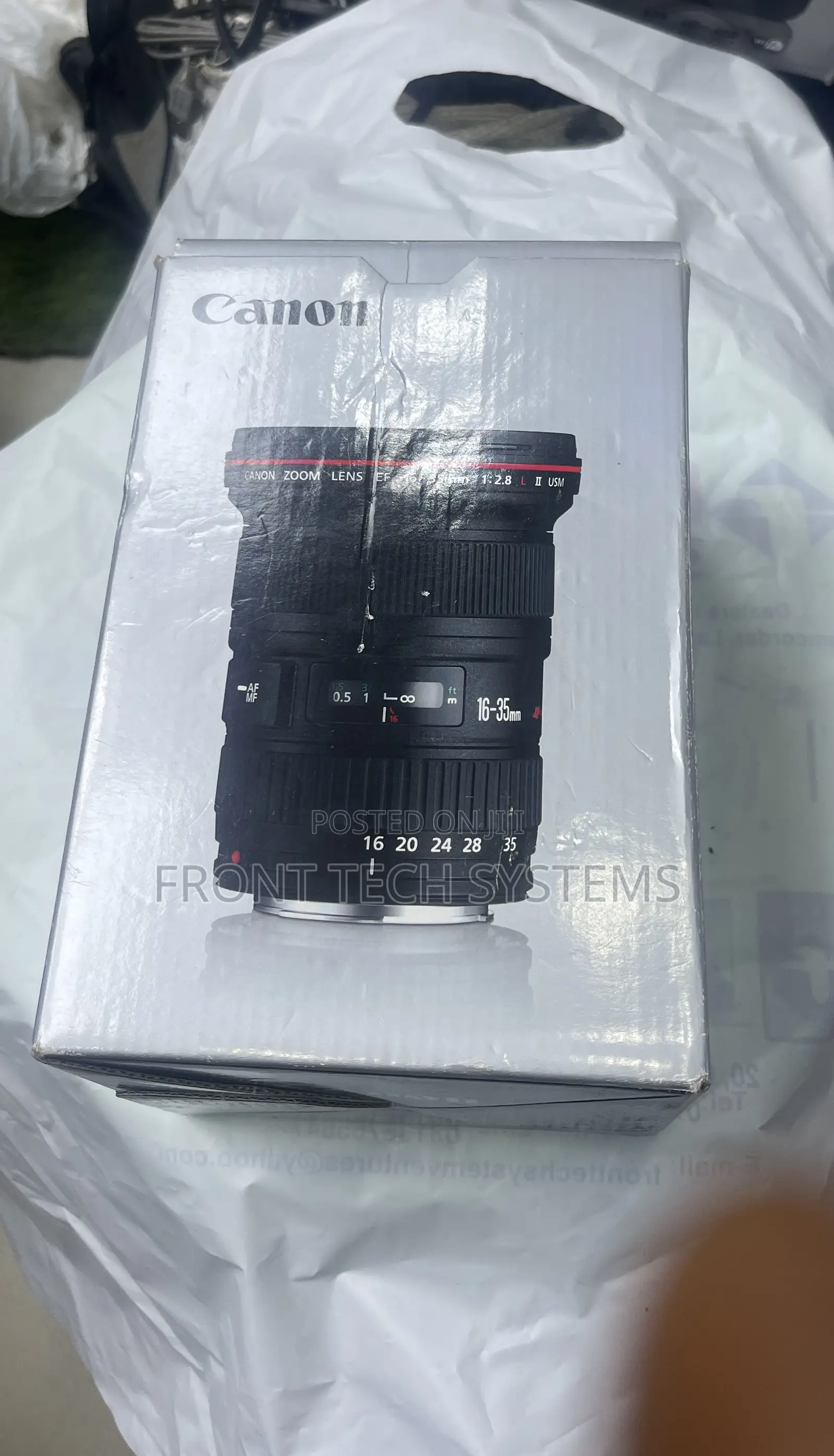 Canon Lens 16-35mm F2.8 Ultrasonic