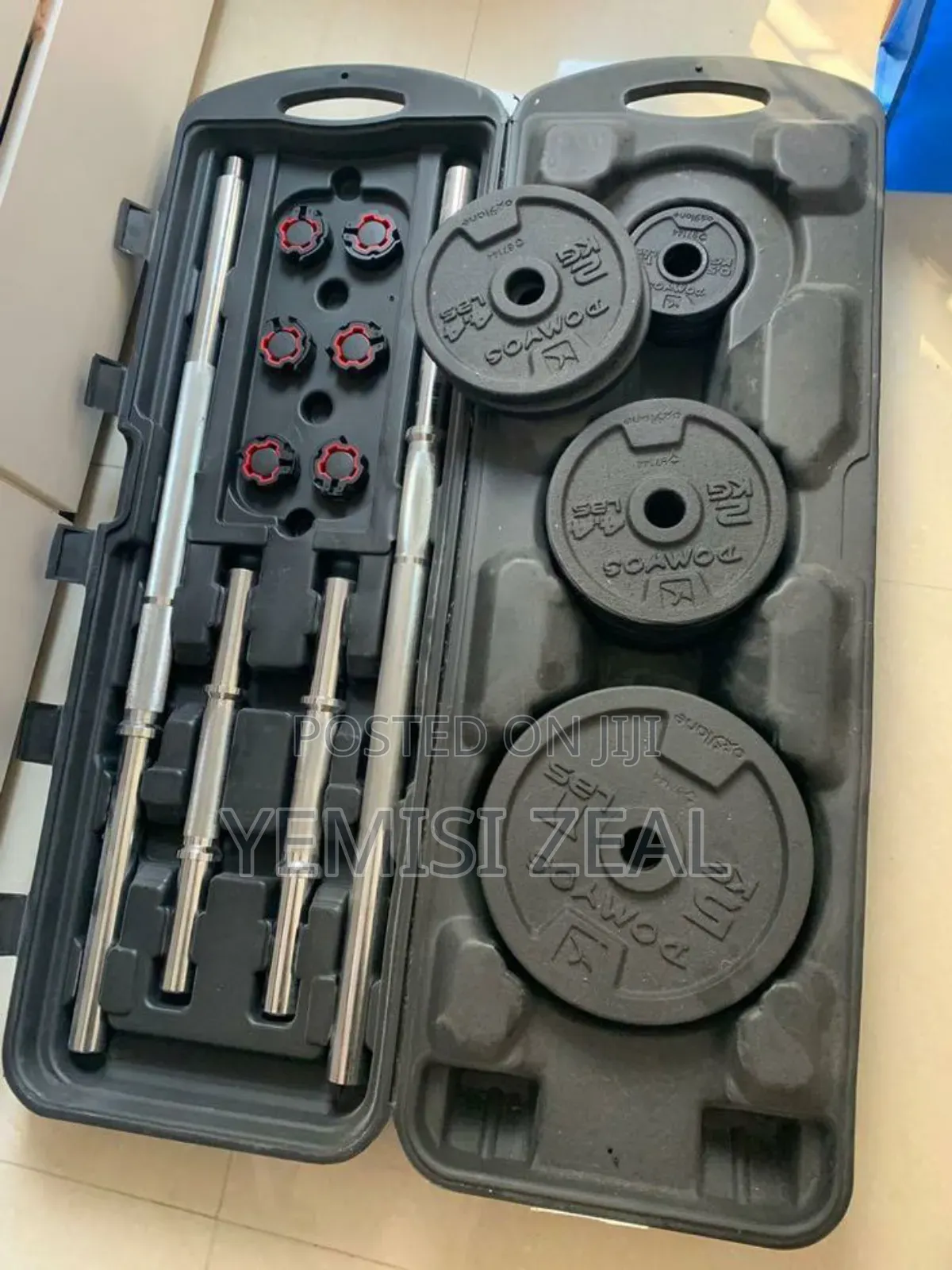 Supermax Adjustable 50kg Case Set