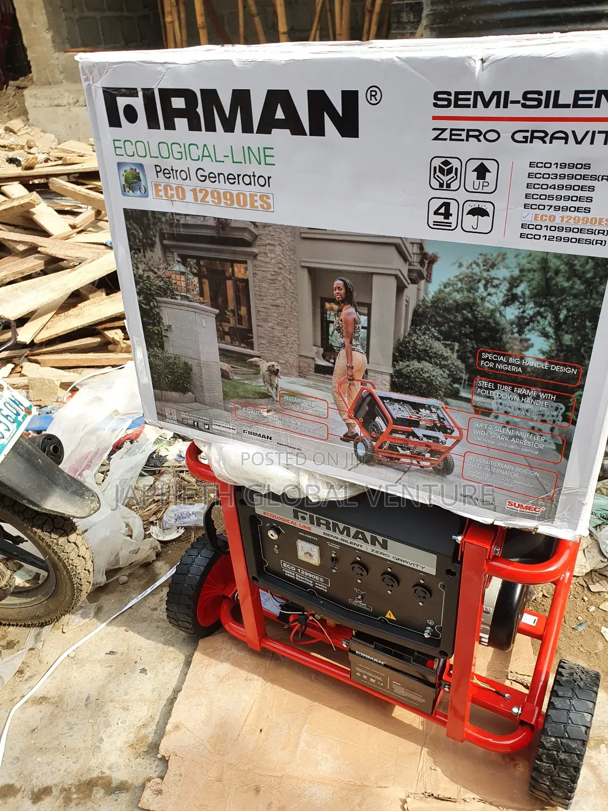Firman Eco 12990es Reliable Backup Generator