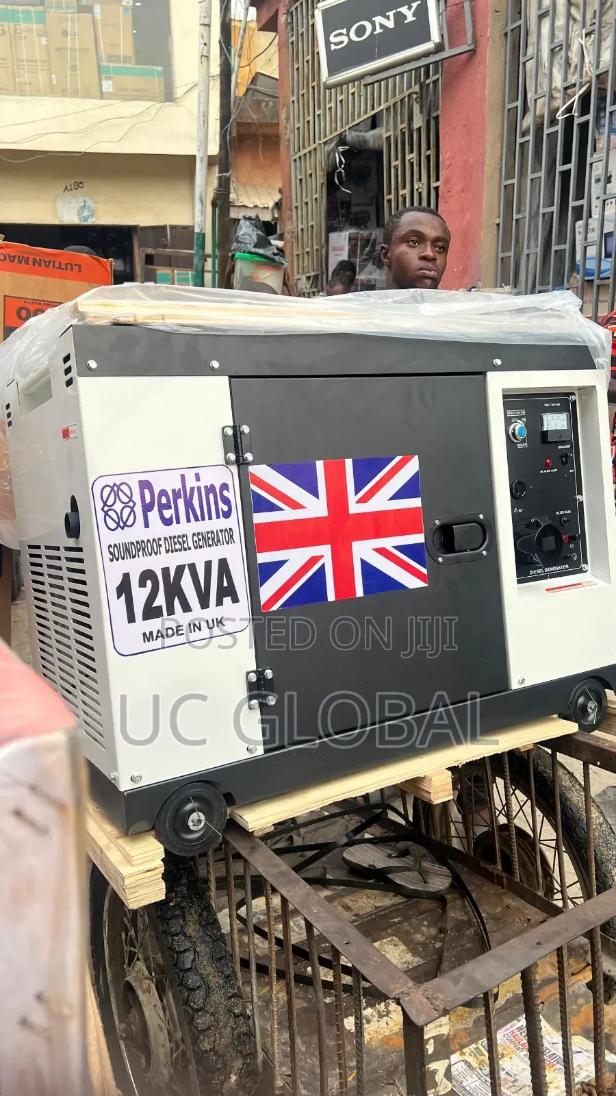 Perkins 12kva Soundproof Generator