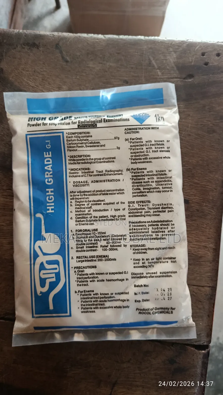 Barium Sulphate Powder