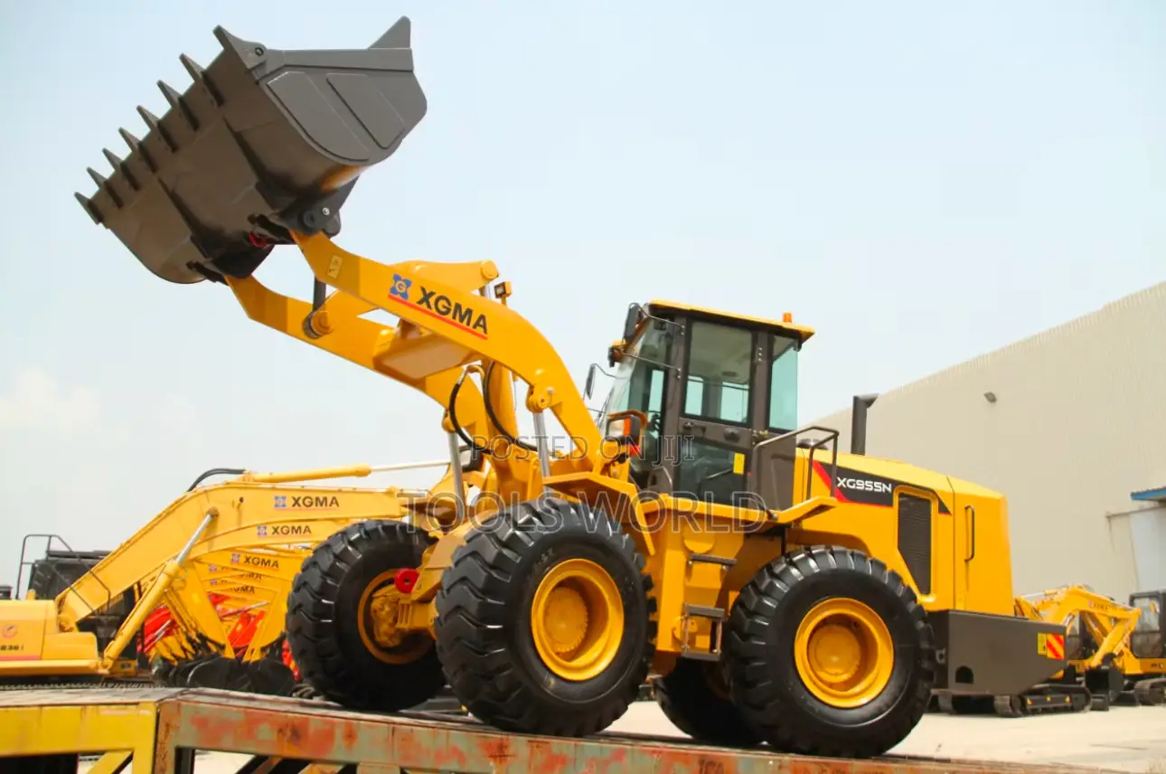 5 Ton Pay-loader Large Wheel Loader– Construction Quarry Standard