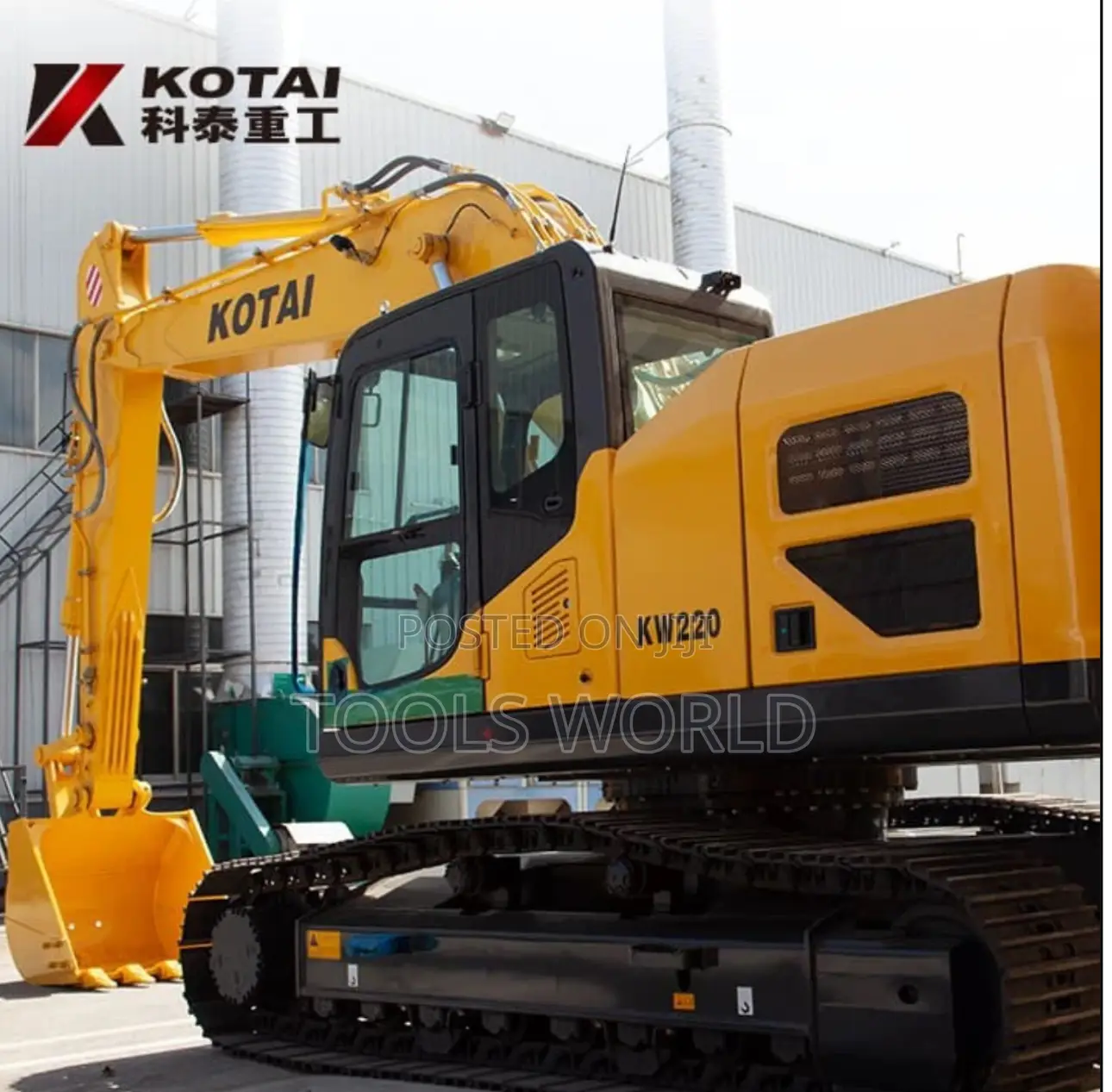 22 Ton Crawler Excavator Cummins Engine Heavy Duty Ready For Work