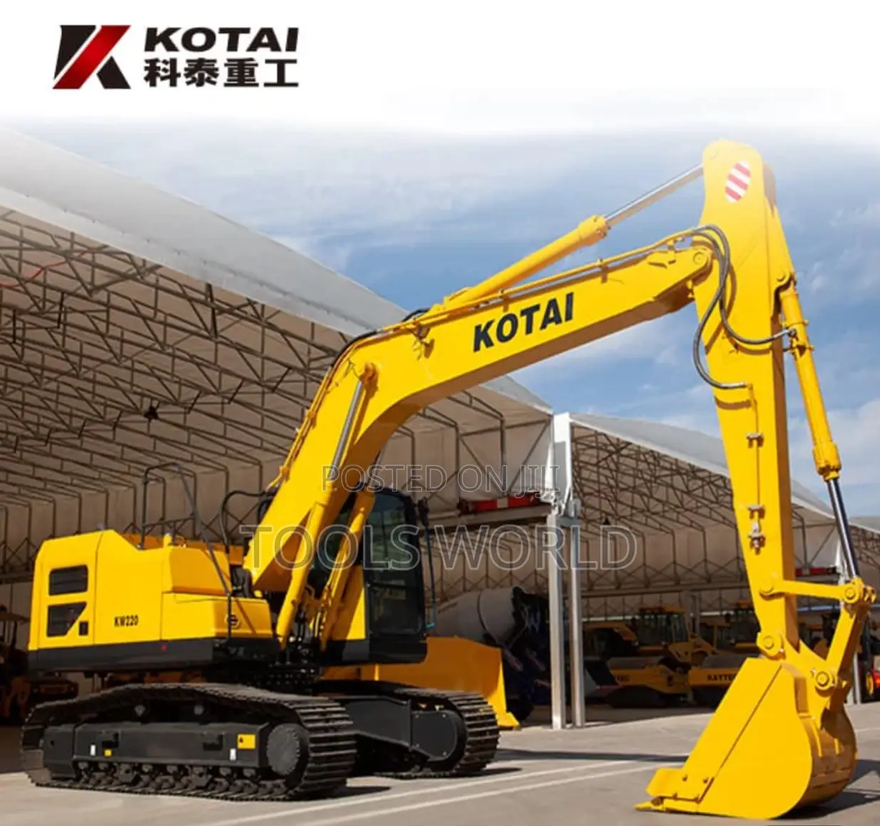 22 Ton Crawler Excavator Cummins Engine Heavy Duty Ready For Work