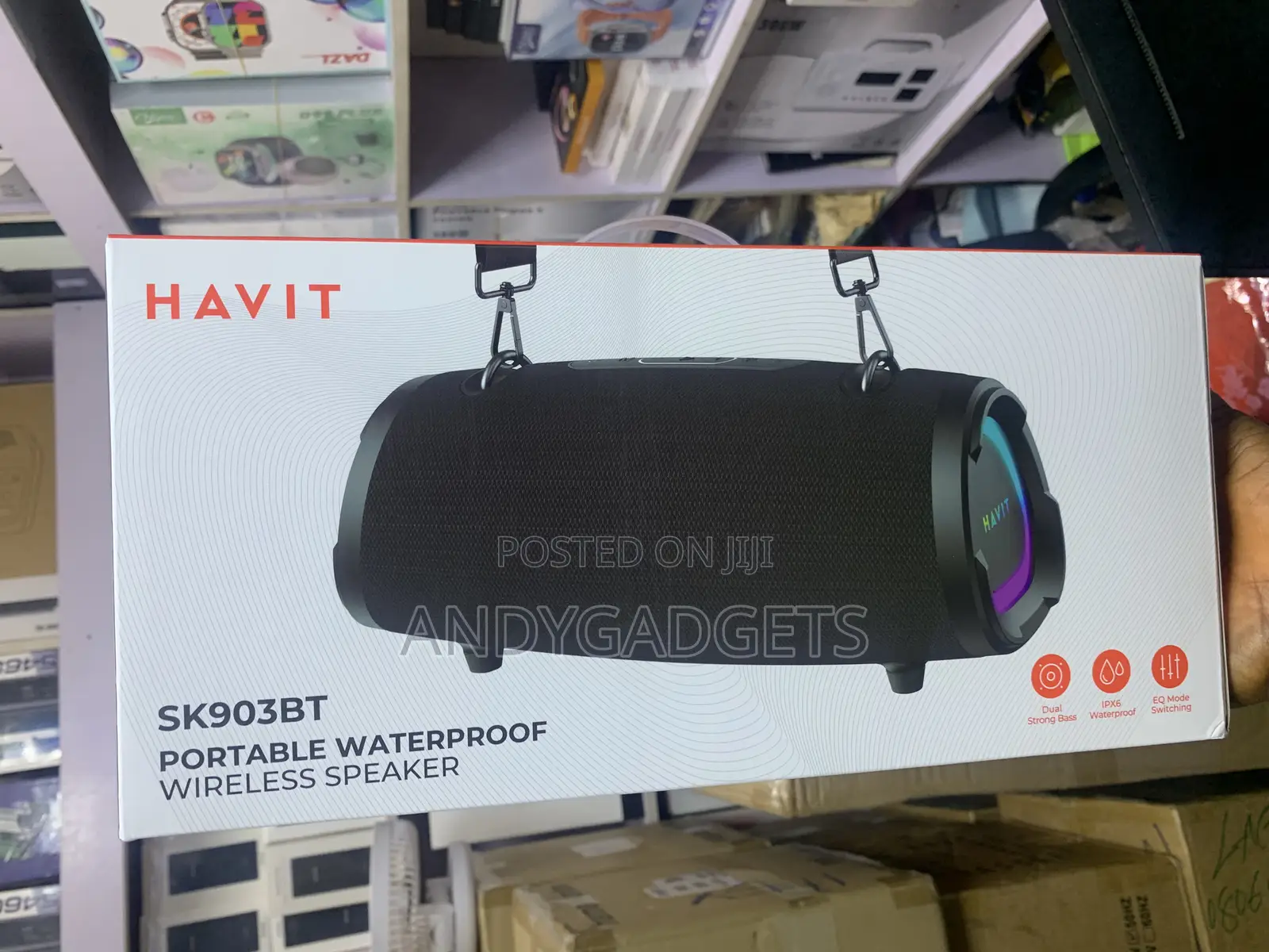 Havit Sk903bt Portable Waterproof Wireless Speaker