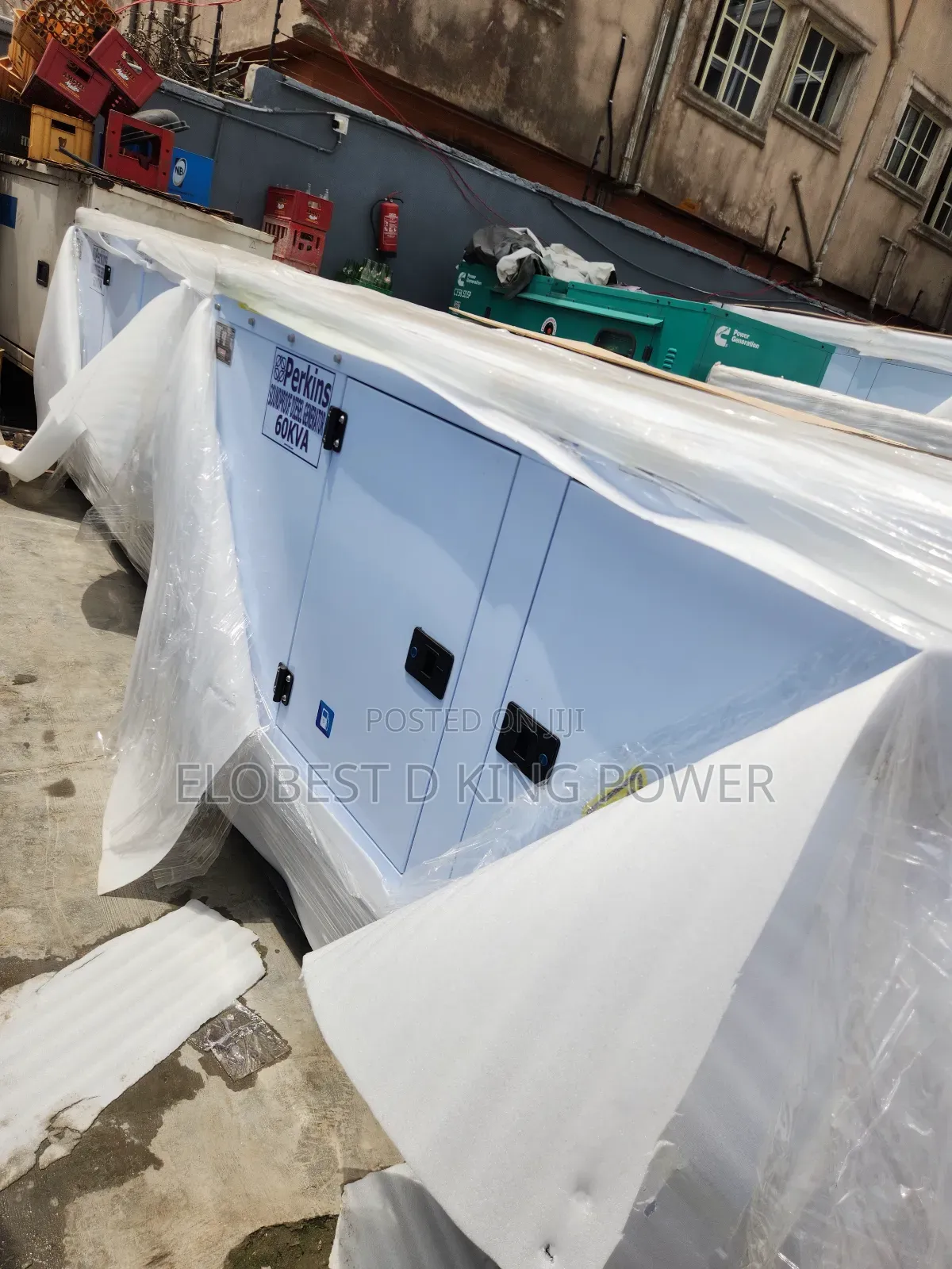 Perkins Diesel Soundproof Generator 60kva