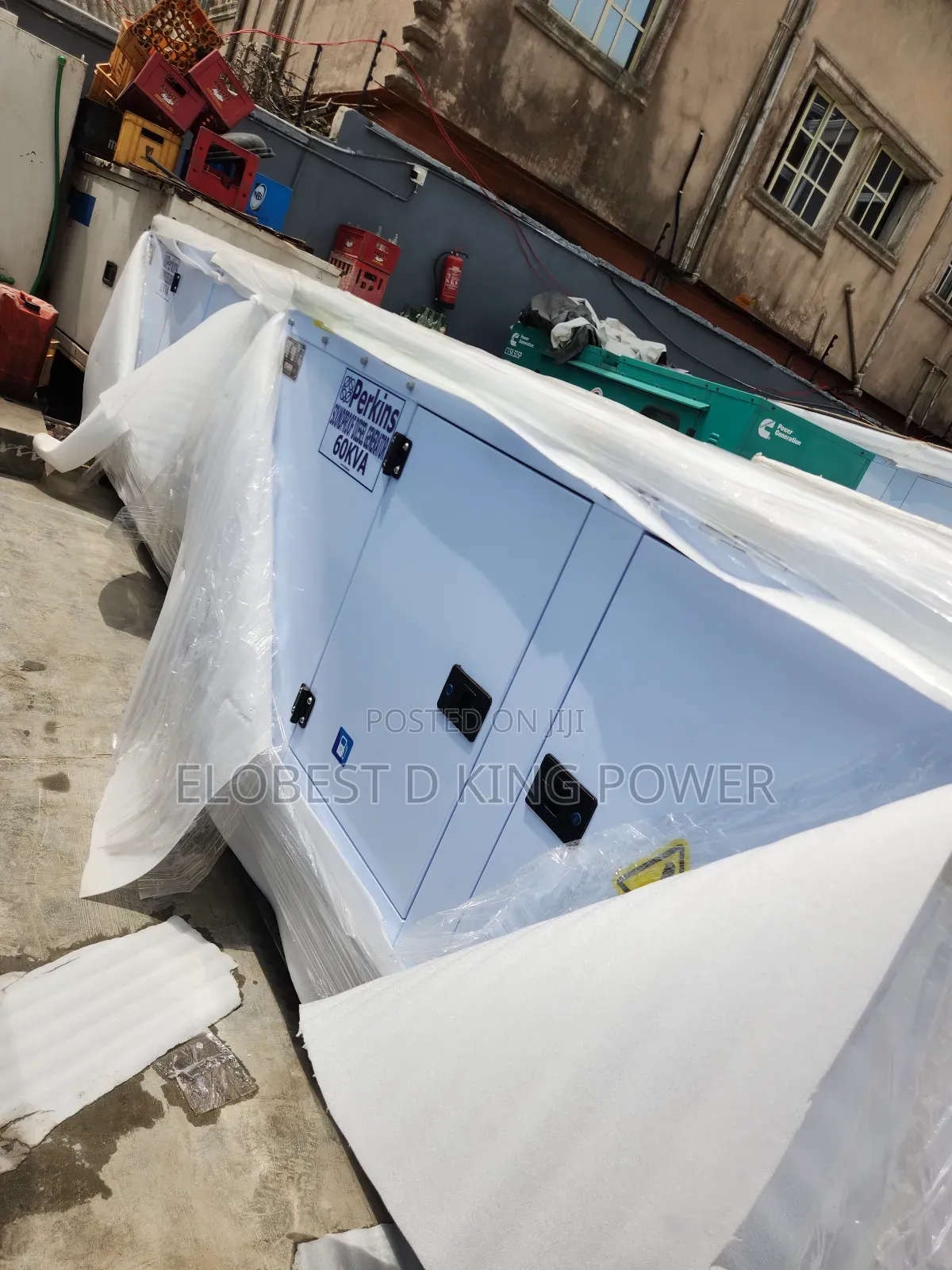 60kva Perkins Diesel Soundproof Generator 100% Pure Copper Coil
