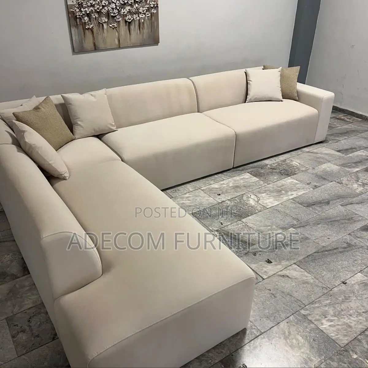 Luxury L Shape Sofa Payment on Delivery 