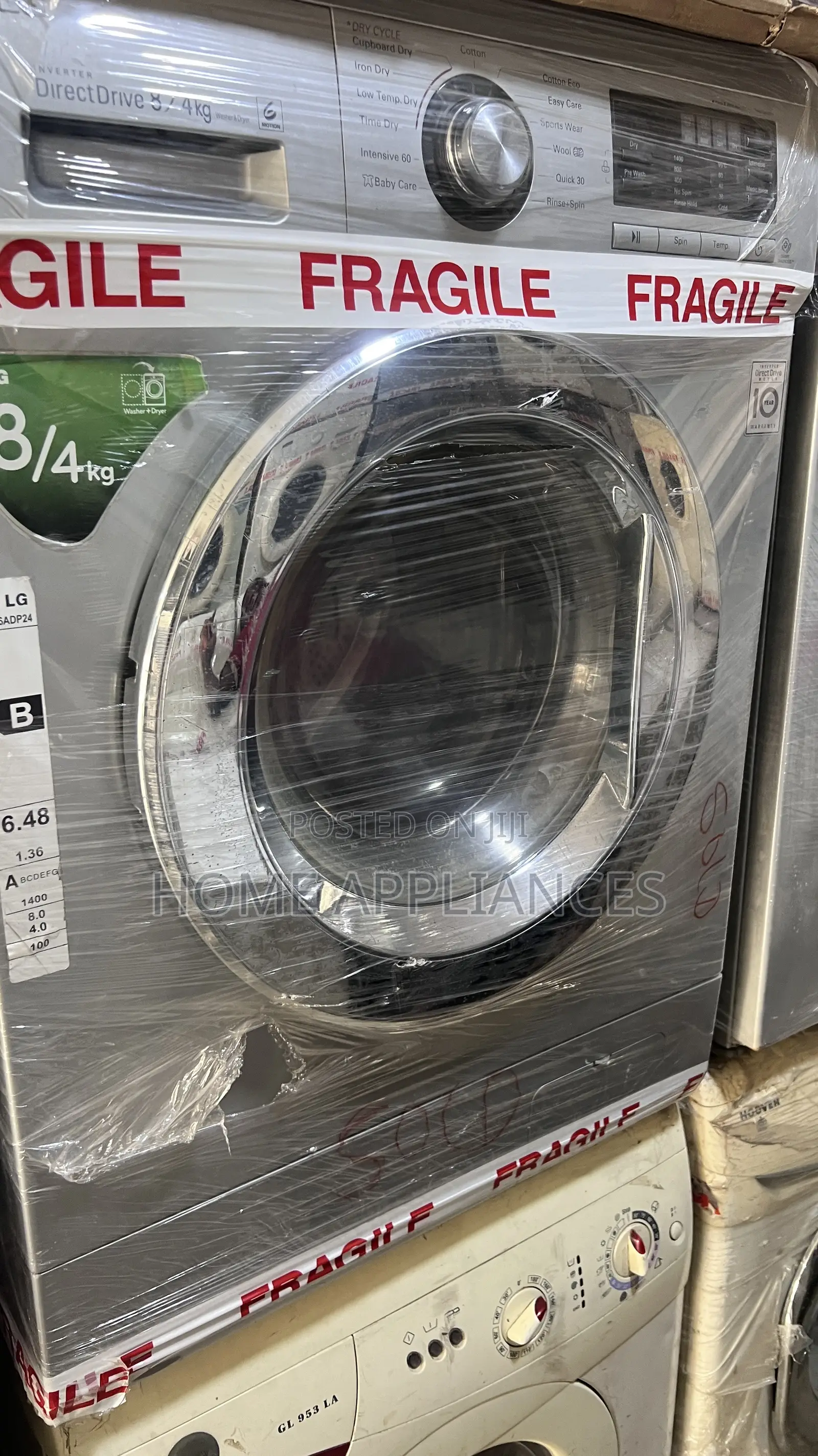 Uk Used Inverter Drive Lg 8kg Washing Machine With Warranty