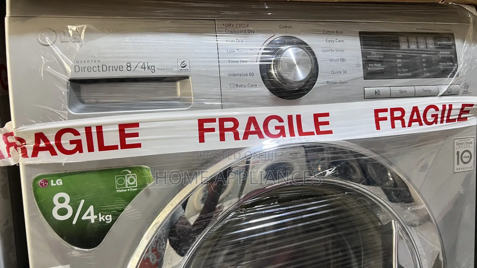 Uk Used Inverter Drive Lg 8kg Washing Machine With Warranty
