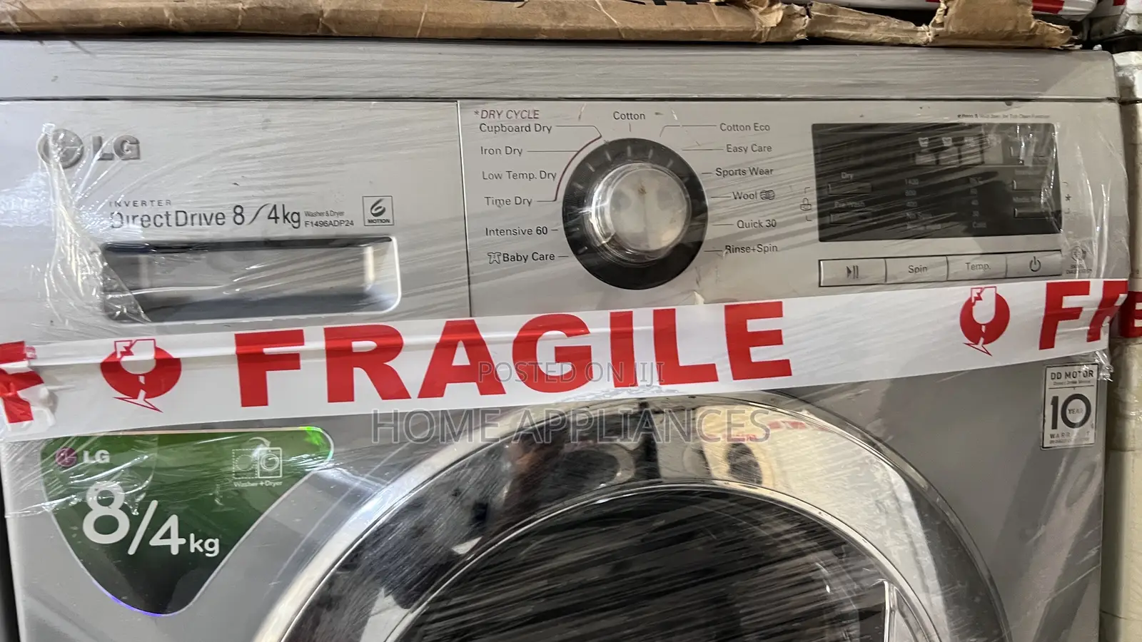 Direct Drive Lg 8kg Washing Machine Payment on Delivery