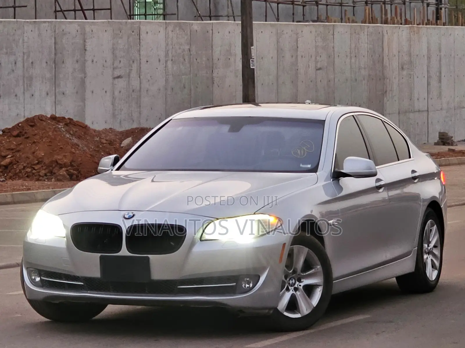 BMW 5 Series 2017 Silver