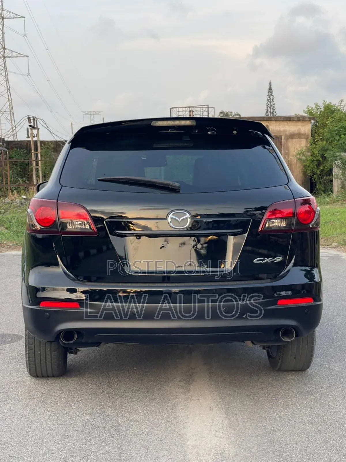 Mazda CX-9 Sport 4dr SUV (3.7L 6cyl 6A) 2014 Black