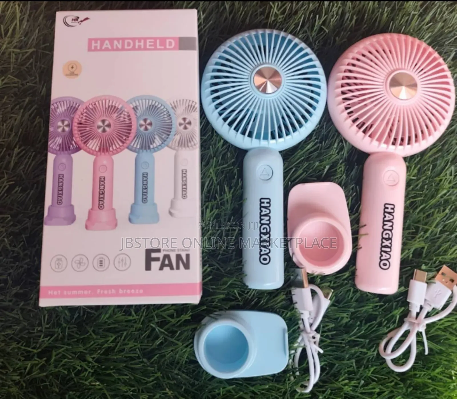 Hangxiao Portable Mini Usb Rechargeable Handheld Fan