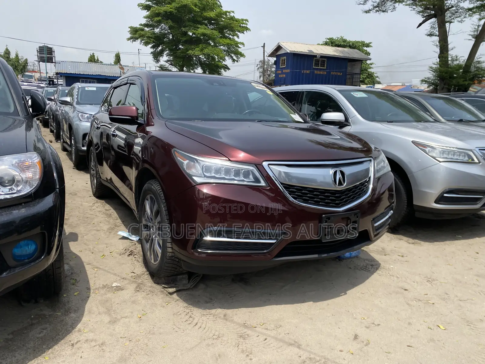 Acura MDX 2015 Red