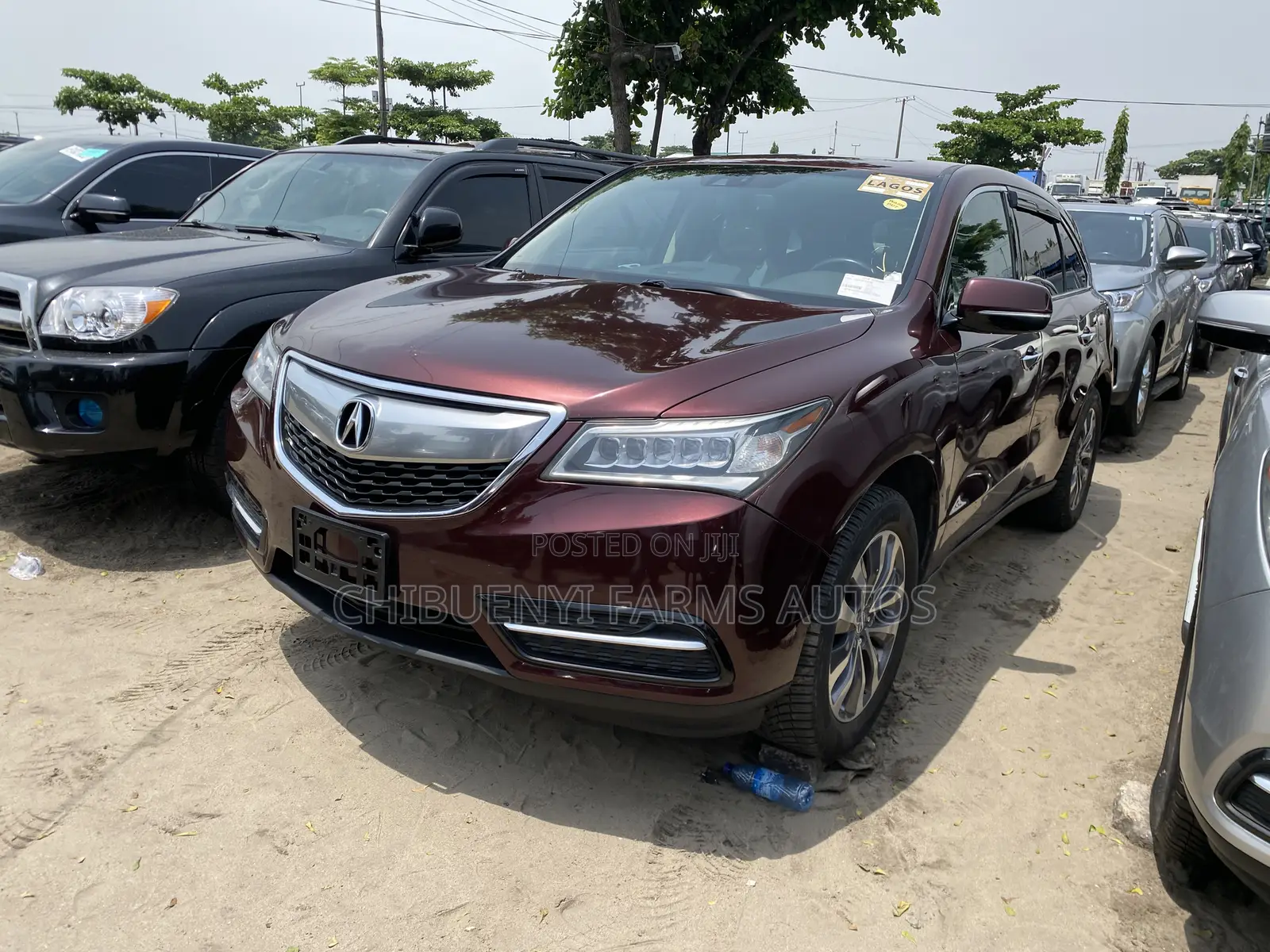 Acura MDX 2015 Red