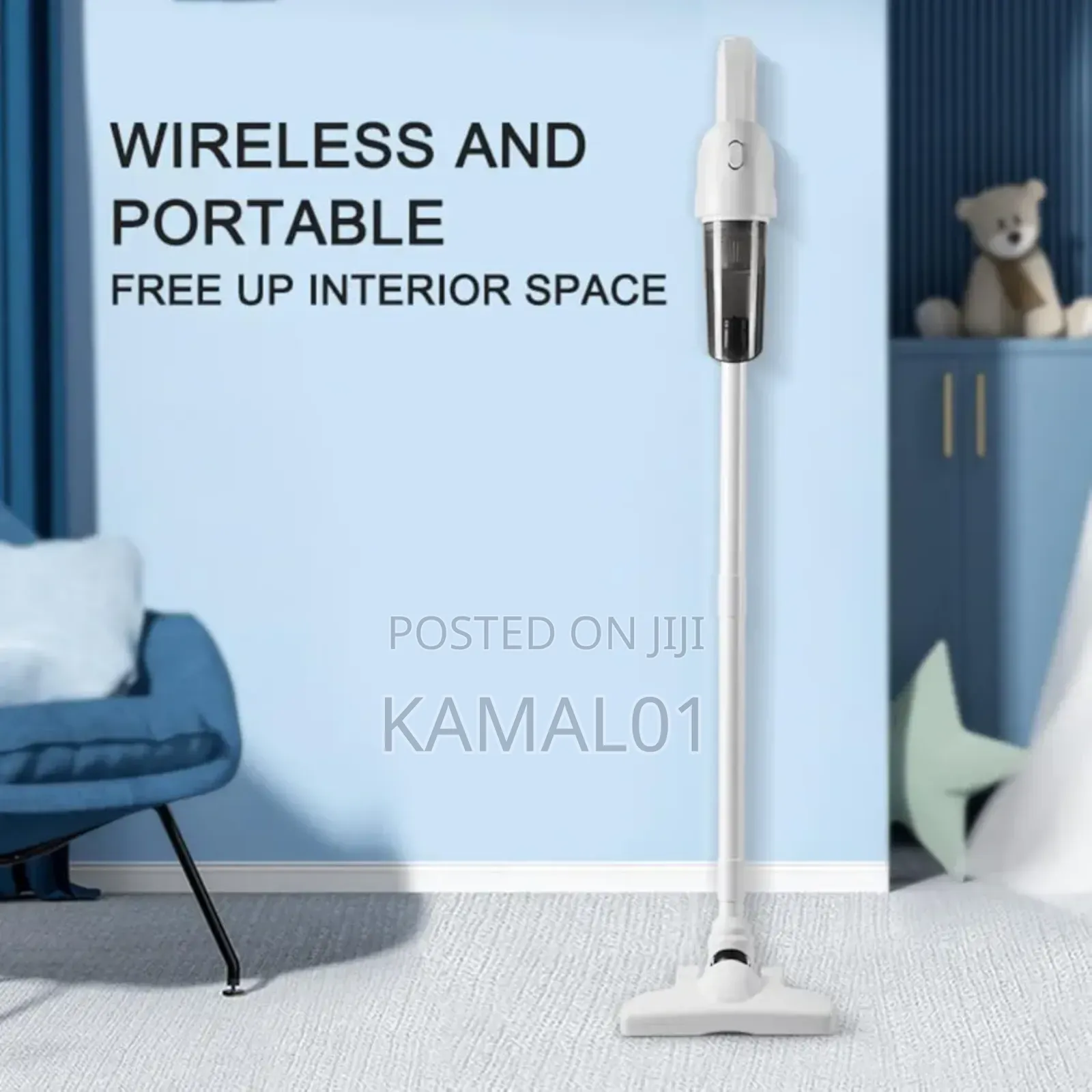 Cordless Handheld 2-in-1 Vacuum Cleaner-Lightweight 5200pa