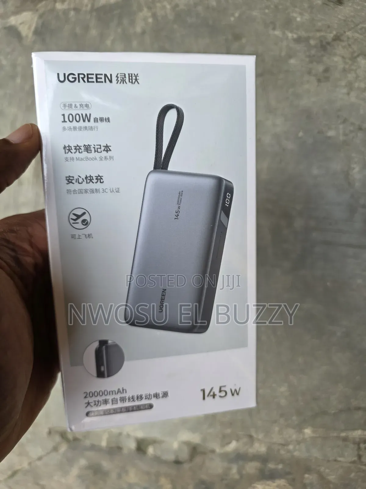 Ugreen Nexode Power Bank 145w 20000mah