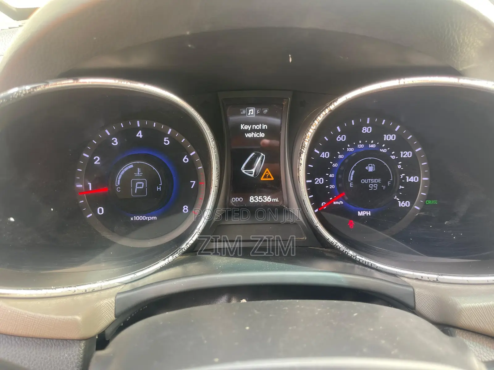 Hyundai Santa Fe GLS 4dr SUV AWD (3.3L 6cyl 6A) 2014 Blue