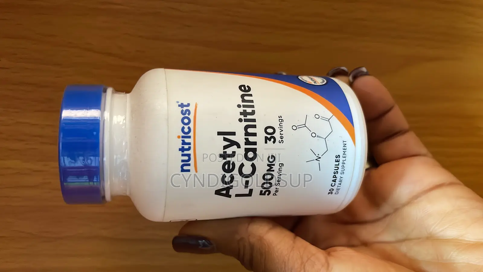 Acetyl L- Carnitine 500mg 30 Servings