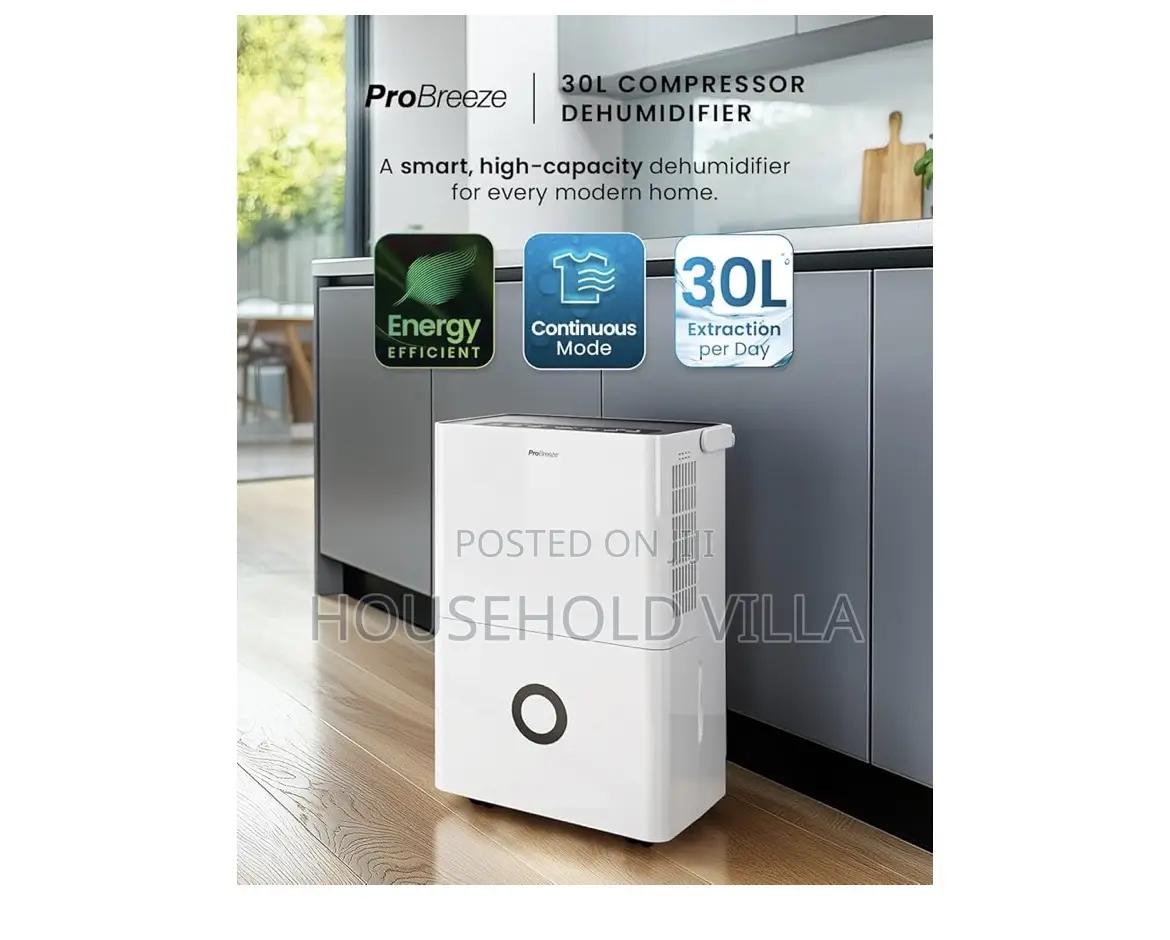 Pro Breeze 30l/Day Dehumidifier