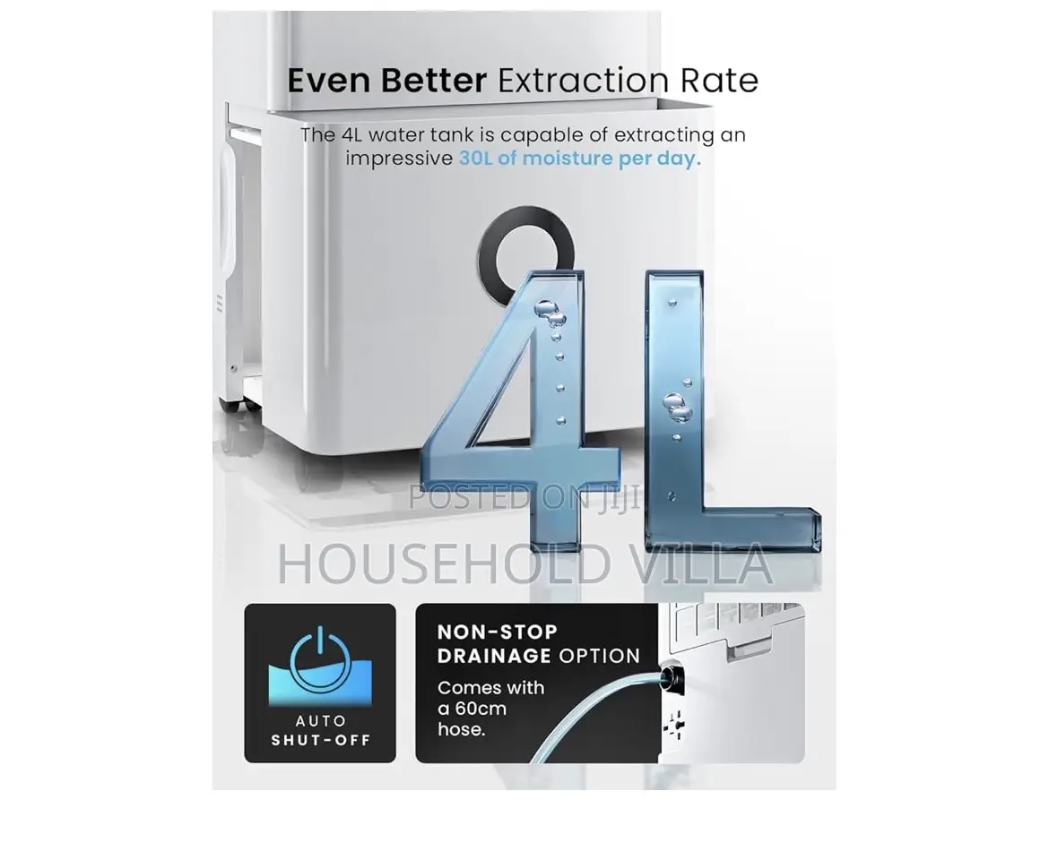 Pro Breeze 30l/Day Dehumidifier