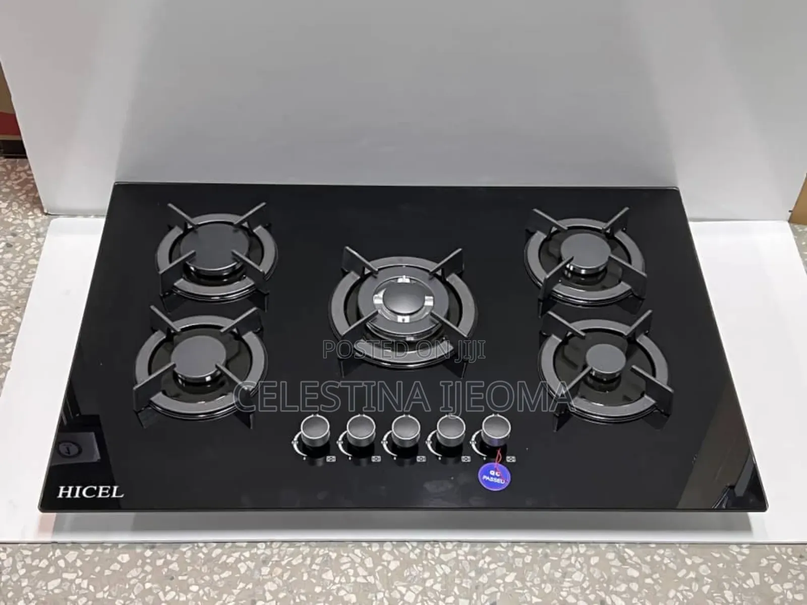 5 Burner Cabinet Gas Cooker