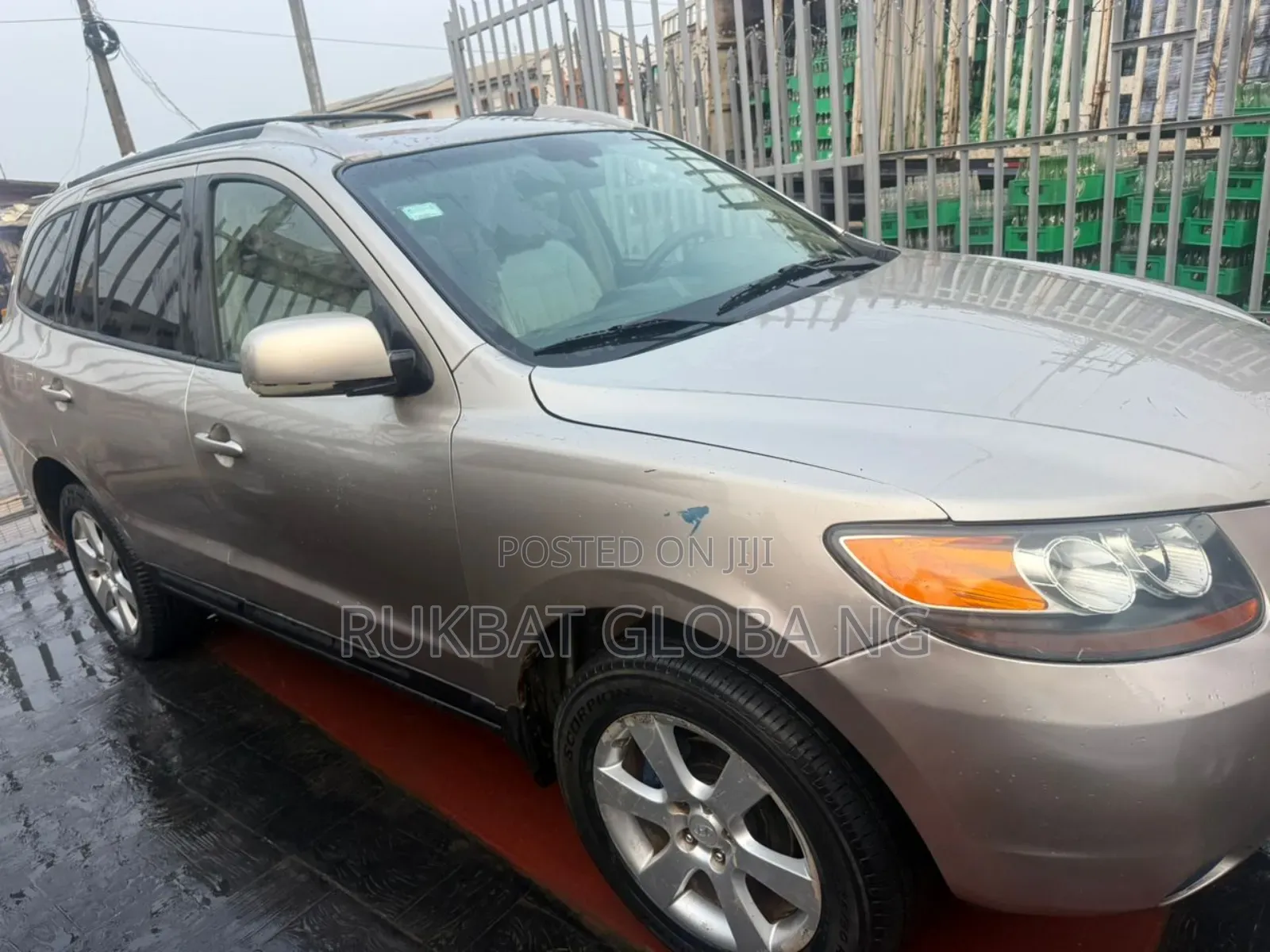 Hyundai Santa Fe 2009 Gold
