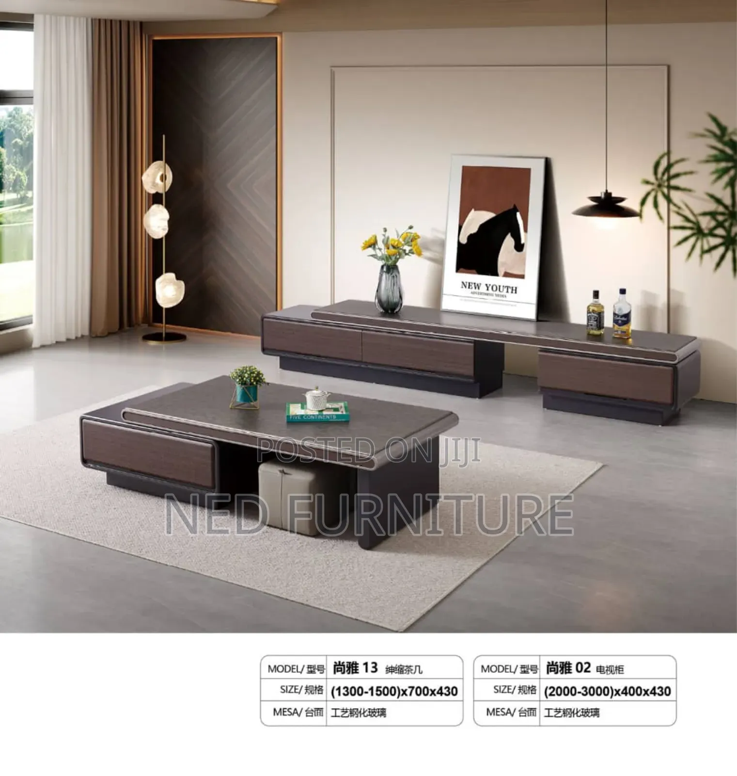 Quality Center Table Set And Tv Stand