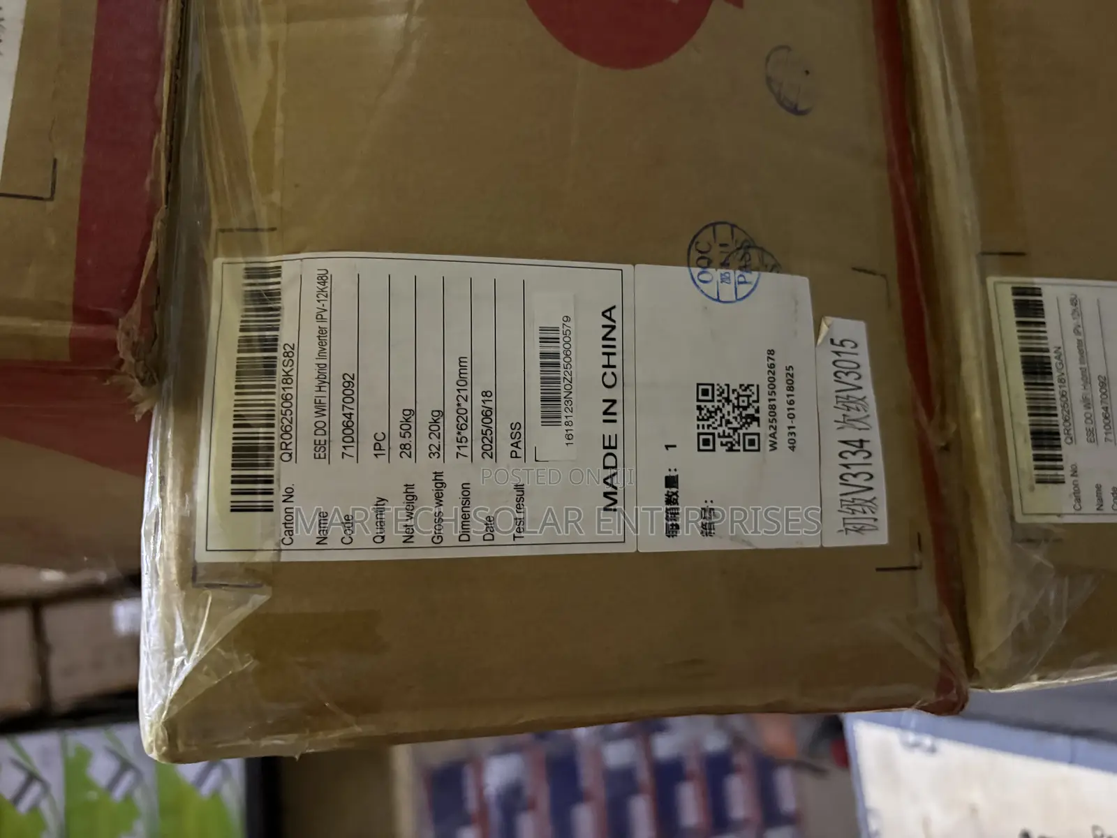Itel Hybrid Inverter 12kva/48v System