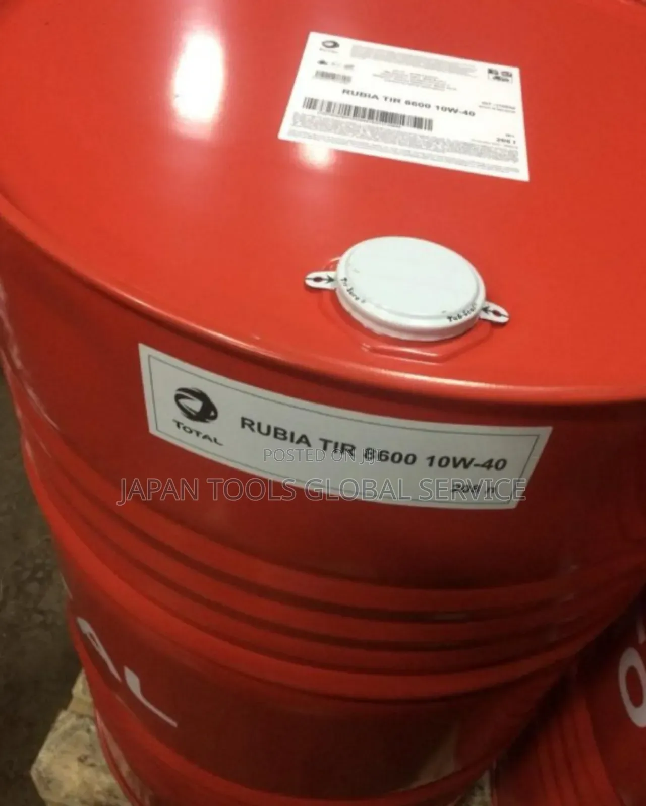Total Rubia Tir 8600 10w40 (208litre)