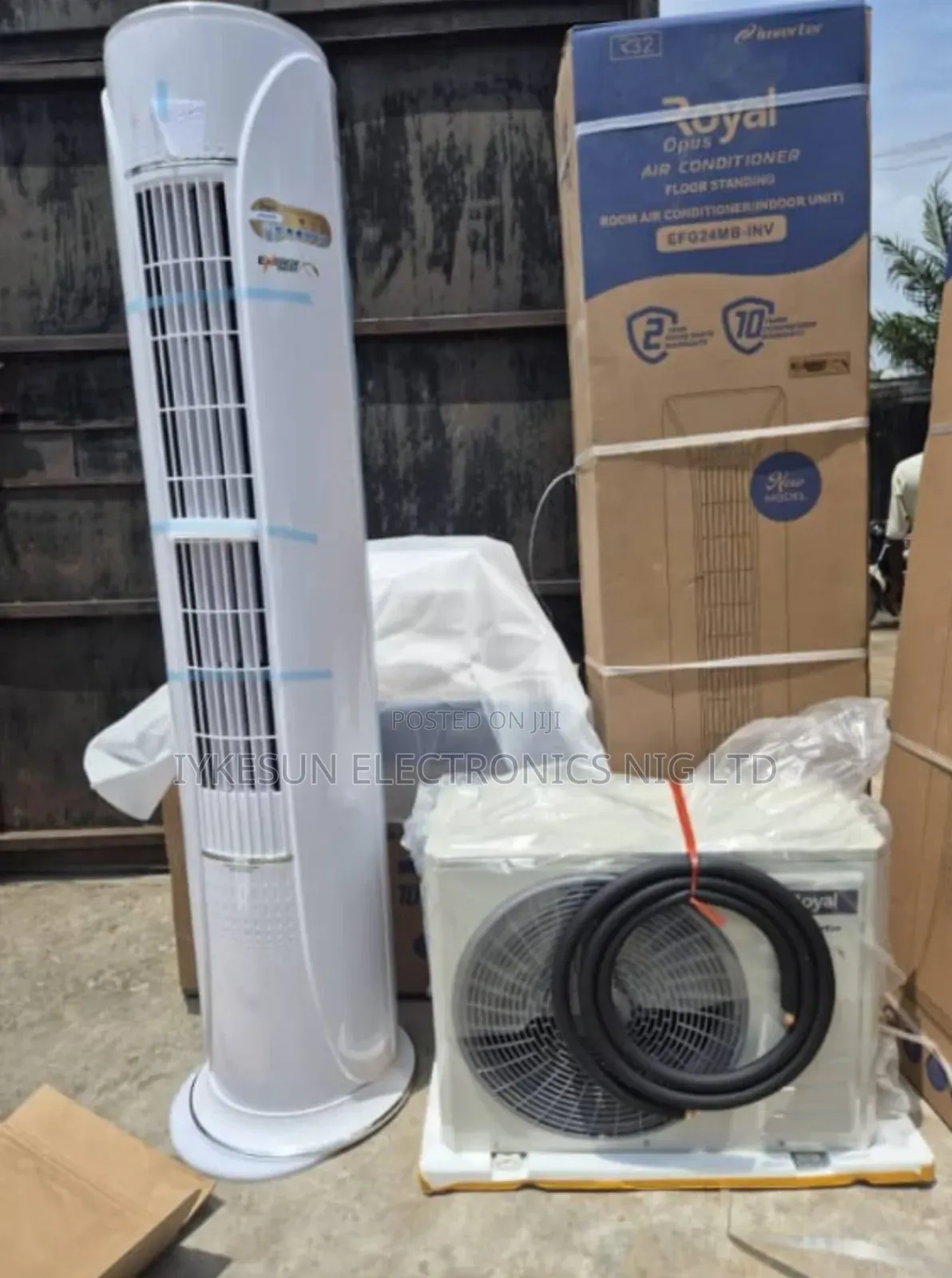 Original Royal 2026 Model 3 Tons Inverter R410a Air Conditioner Copper