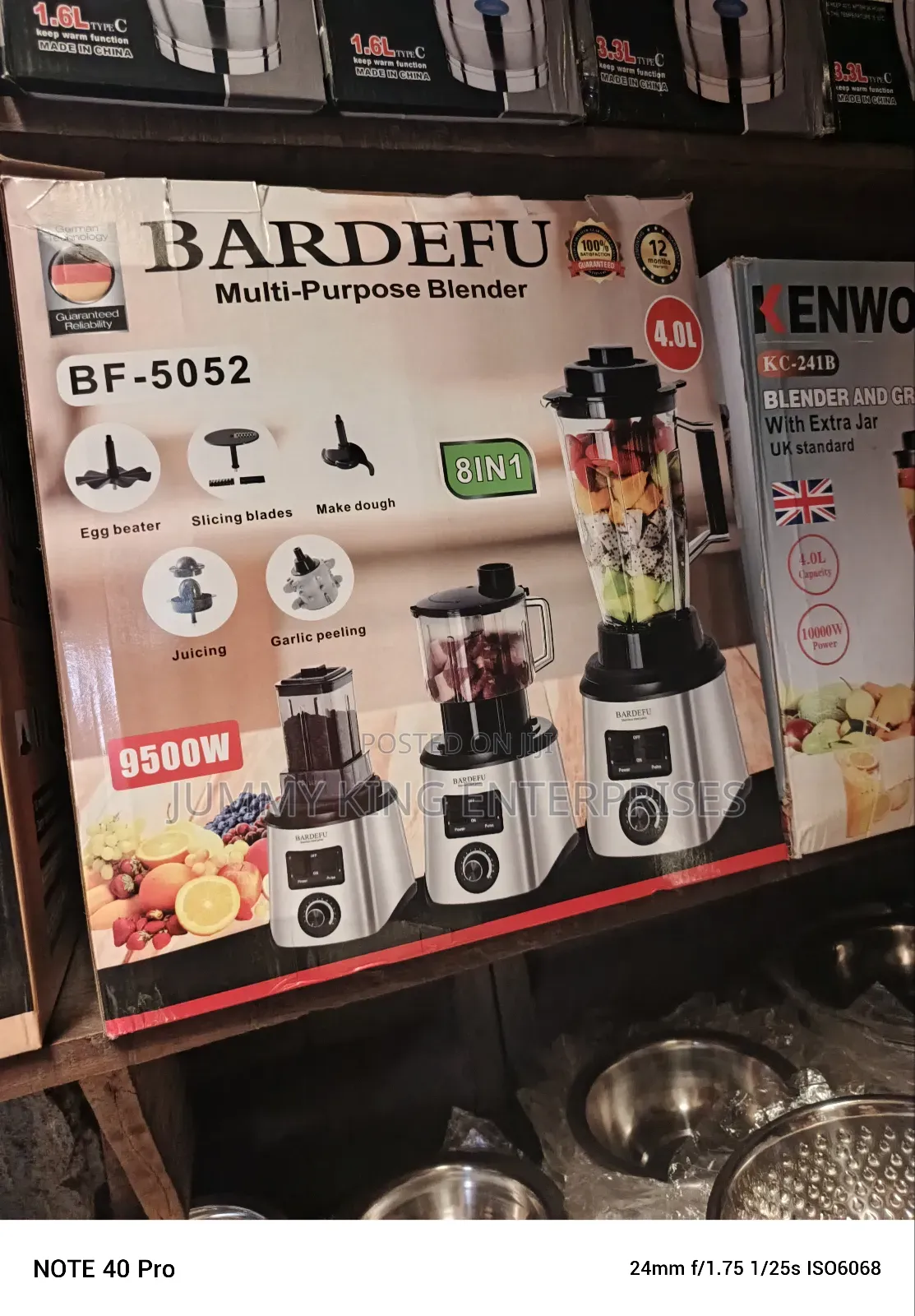 Bardefu 8 In 1 Multipurpose Blender-grinder-juicer