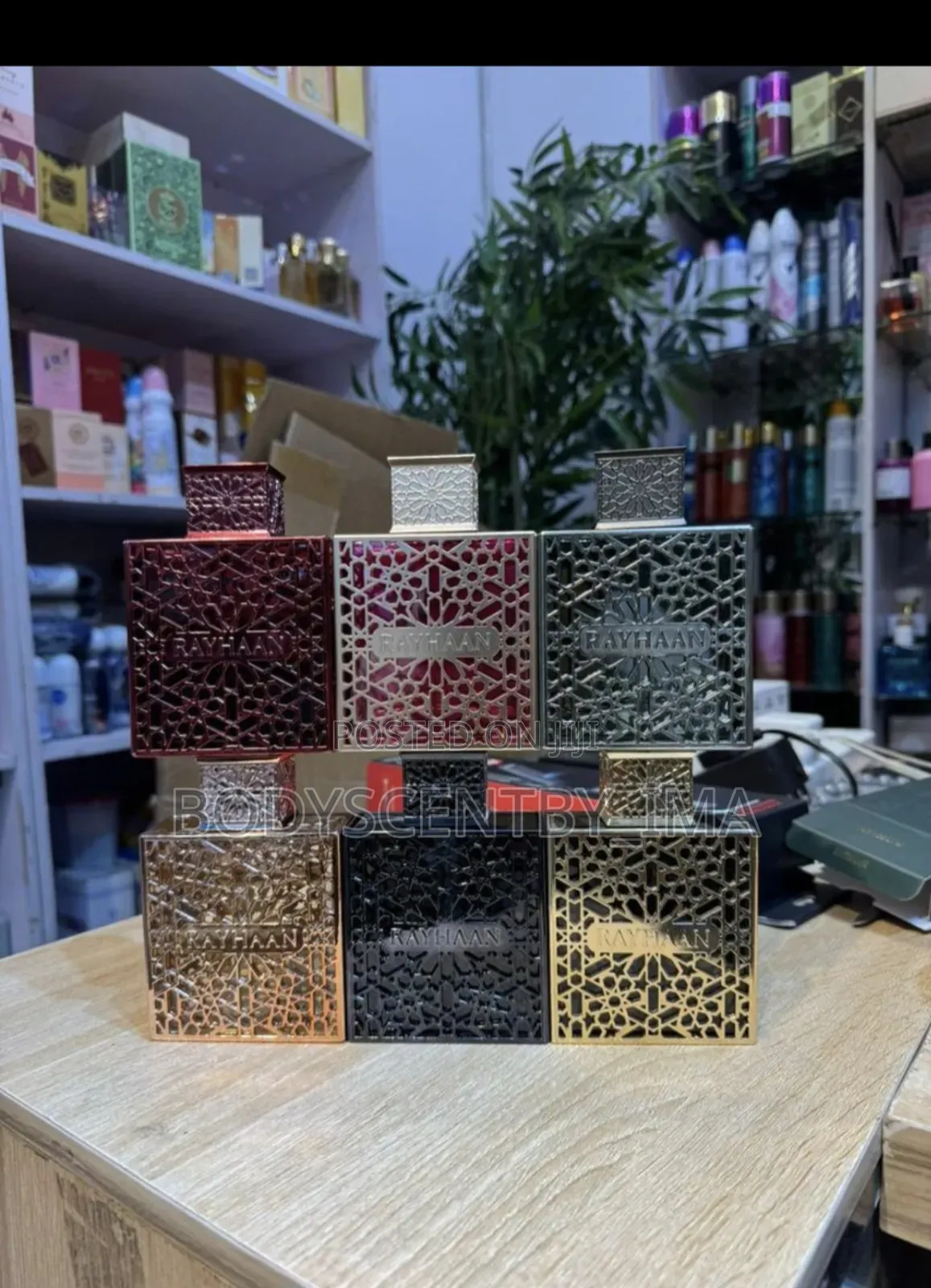 Rahyhaan Crimson, Kiss / Obsidian /Rayhaan Elxir Perfume