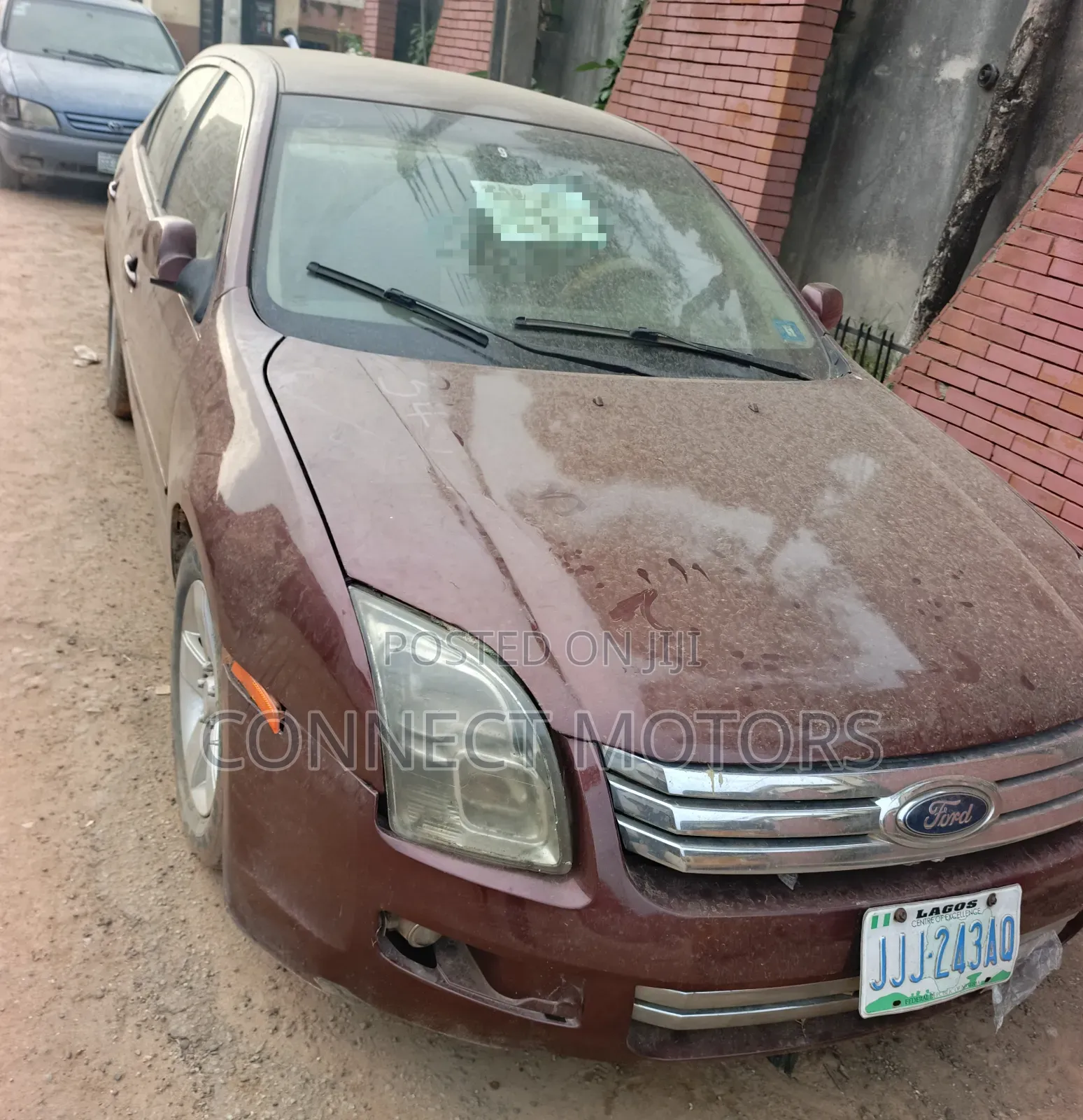 Ford Fusion 2008 Maroon