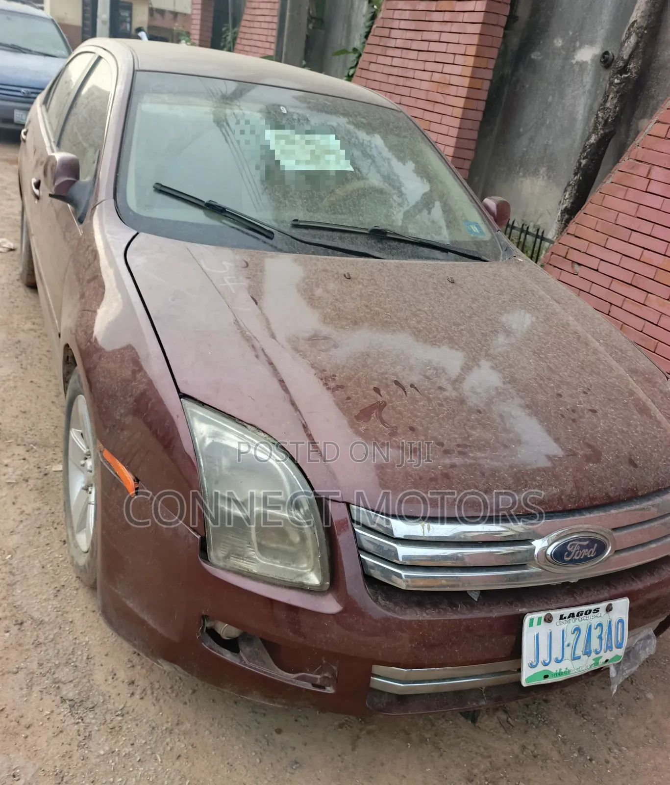 Ford Fusion 2008 Maroon