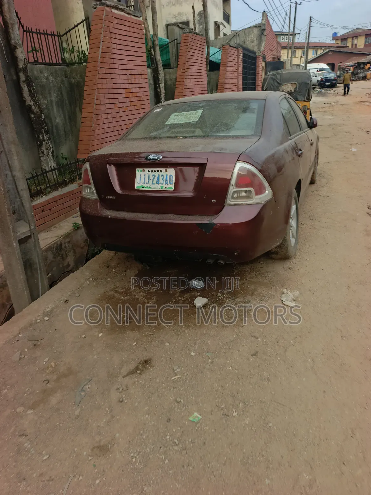 Ford Fusion 2008 Maroon