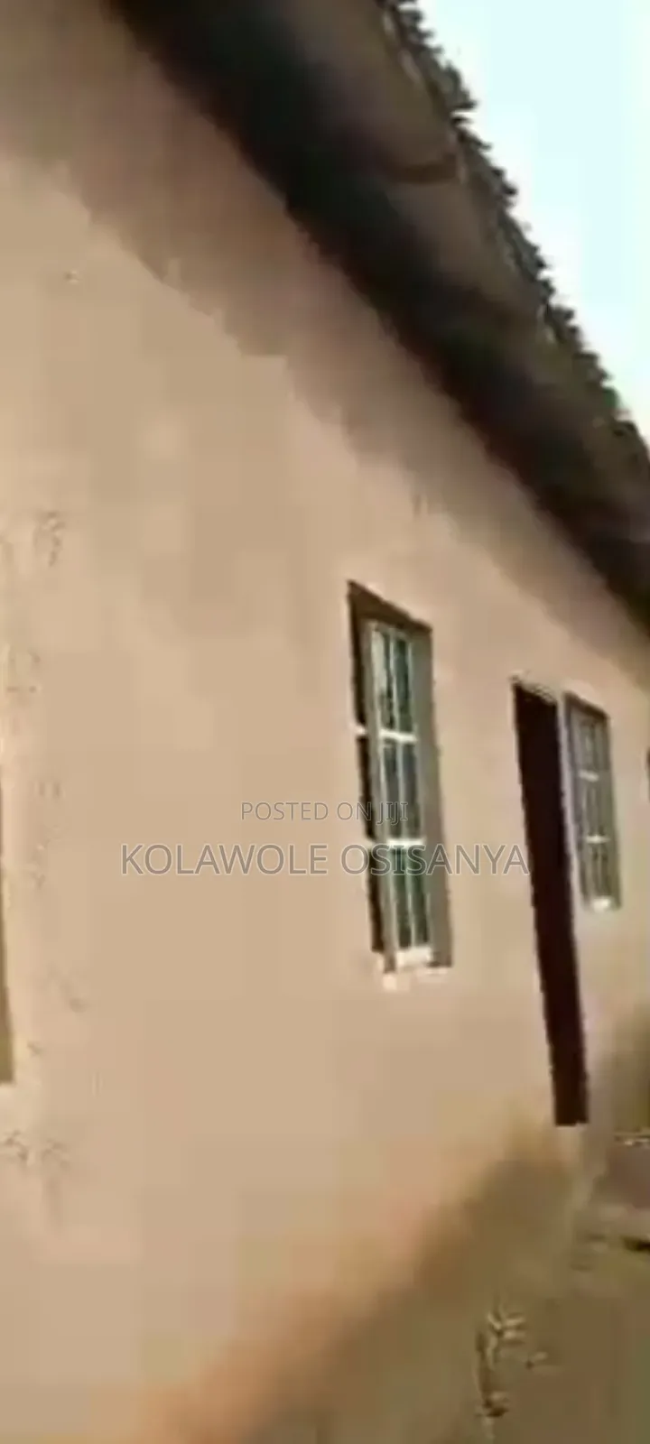 A Full Plot With 3bedroom Bungalow and Church Hall