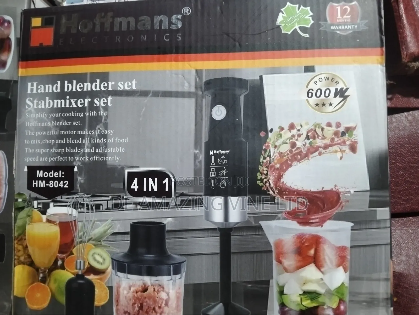4in1 Hand Blender Set and Stabmixer Set