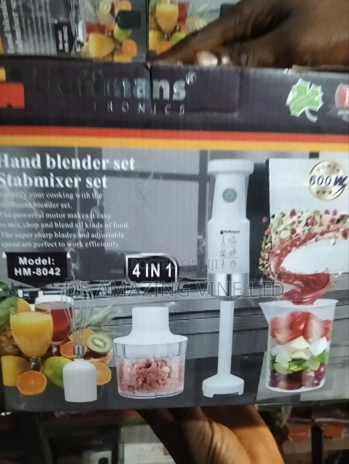 4in1 Hand Blender Set and Stabmixer Set